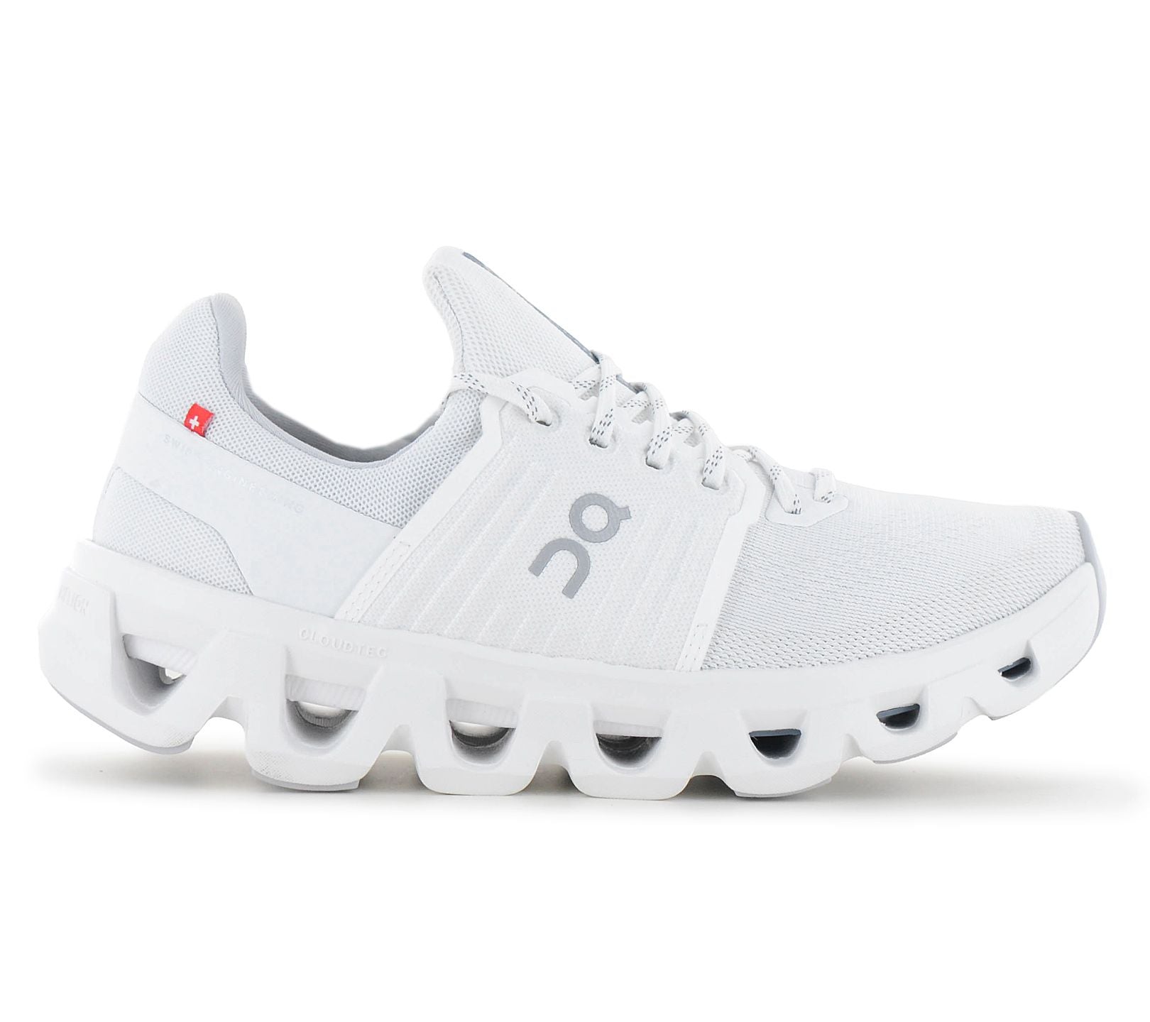 ON Running Cloudswift 4 AD - Damen Sneakers Cloud Schuhe White-White 3WF10451200
