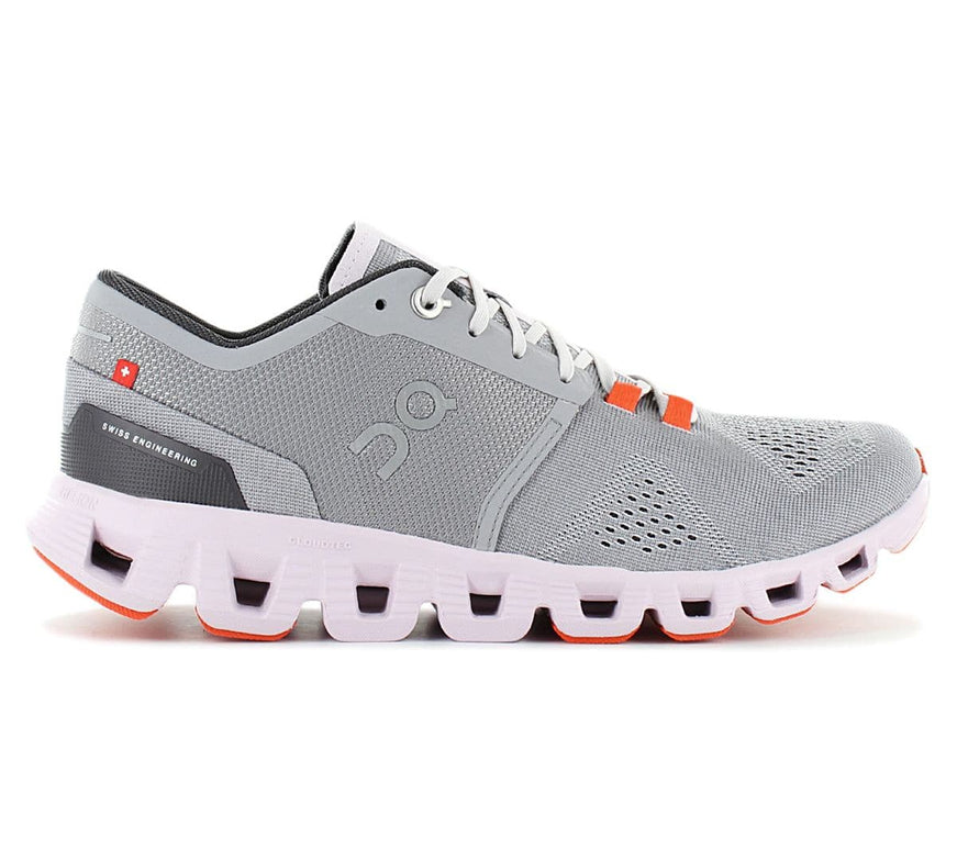 ON Running Cloud X - women's running shoes gray 40.99041