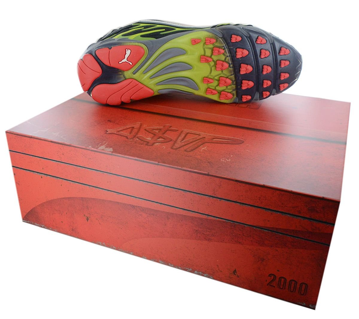 PUMA x A$AP ROCKY - Inhale Mesh - Herren Sneakers Schuhe Schwarz 402459 - 01 - Brandstyle24