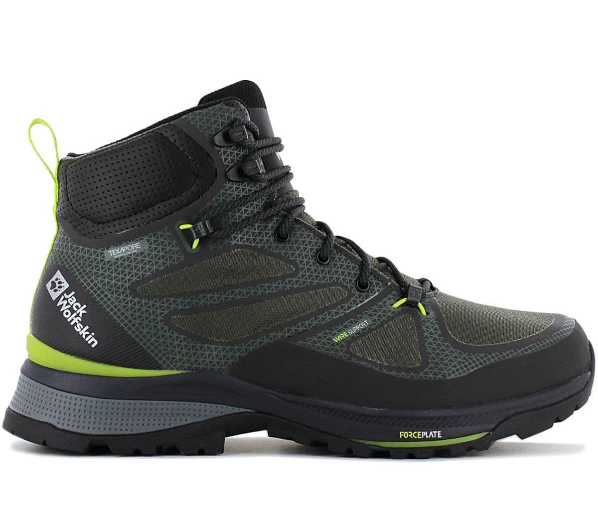 Jack Wolfskin Force Striker Texapore Mid M - Herren Wasserdichte Wanderschuhe 4038823 - 4175 - Brandstyle24