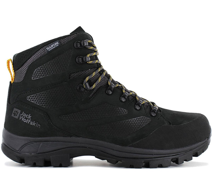 Jack Wolfskin Rebellion Texapore Mid M - Chaussures de randonnée pour hommes Bottes de trekking 4051171-6357