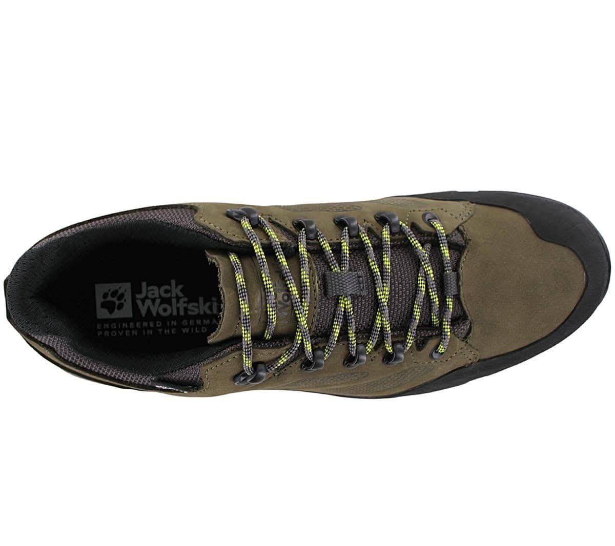 Jack Wolfskin Rebellion Texapore Low M - Herren Wasserdichte Wanderschuhe 4051181 - 4287 - Brandstyle24