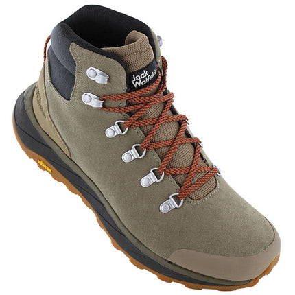 Jack Wolfskin Terraventure Urban Mid M - Men's Outdoor Shoes Leather Brown 4053561-5242