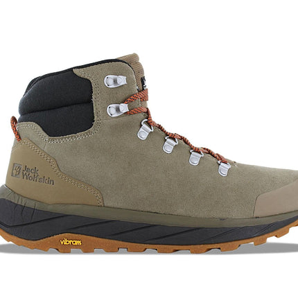 Jack Wolfskin Terraventure Urban Mid M - Men's Outdoor Shoes Leather Brown 4053561-5242