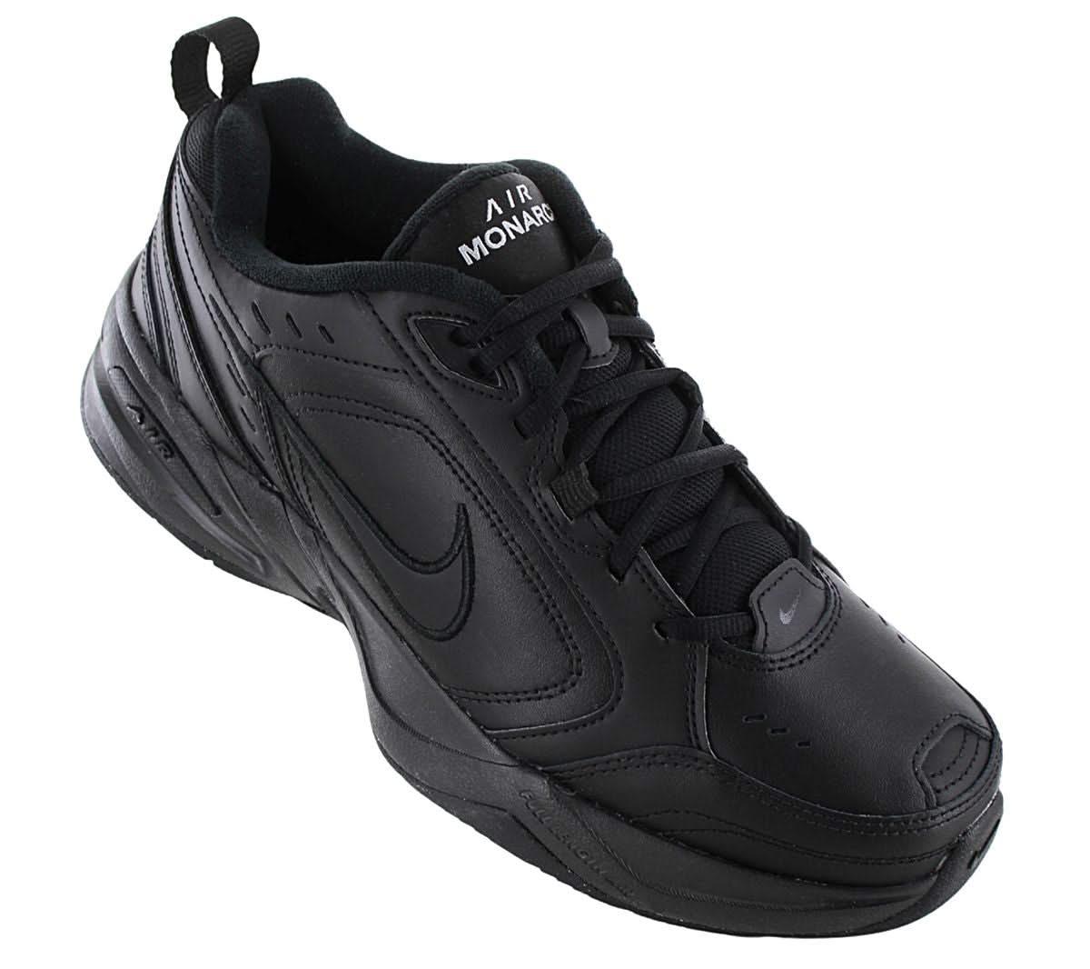Nike Air Monarch IV - Herren Sneakers Schuhe Schwarz 415445 - 001 - Brandstyle24