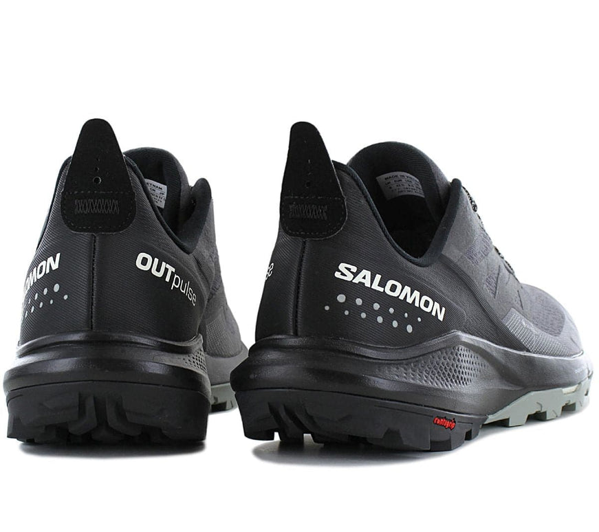 Salomon Outpulse GTX - GORE-TEX - zapatos de senderismo para hombre gris-negro 415878