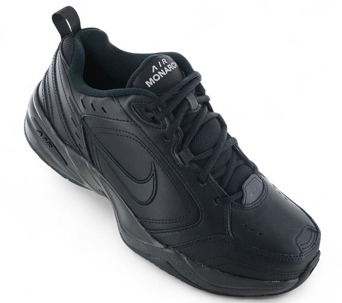 Nike Air Monarch IV (4E - Extra - Wide) - Herren Sneakers Schuhe Schwarz 416355 - 001 - Brandstyle24