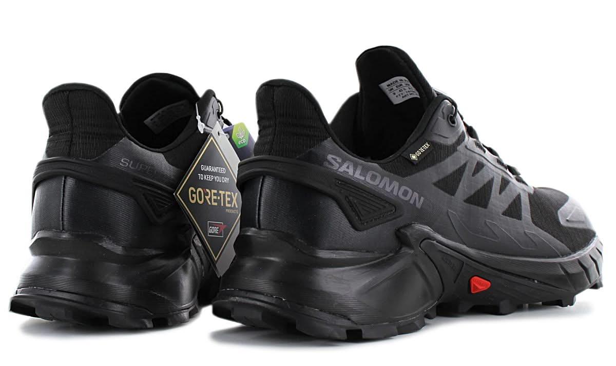 Salomon Supercross 4 GTX - GORE - TEX - Herren Trail - Running Schuhe Wanderschuhe Schwarz 417316 - Brandstyle24