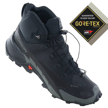 Salomon Cross Hike 2 Mid GTX - GORE-TEX - Herren Wanderschuhe Outdoor Schuhe Schwarz 417358