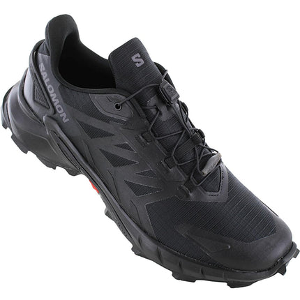 Salomon Supercross 4 - Men's Trail Running Shoes Hiking Shoes Black 417362