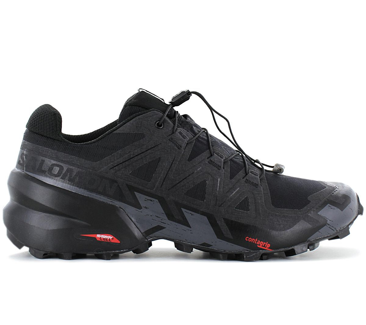 Salomon Speedcross 6 - Herren Trail - Running Schuhe Laufschuhe Schwarz 417379 - Brandstyle24