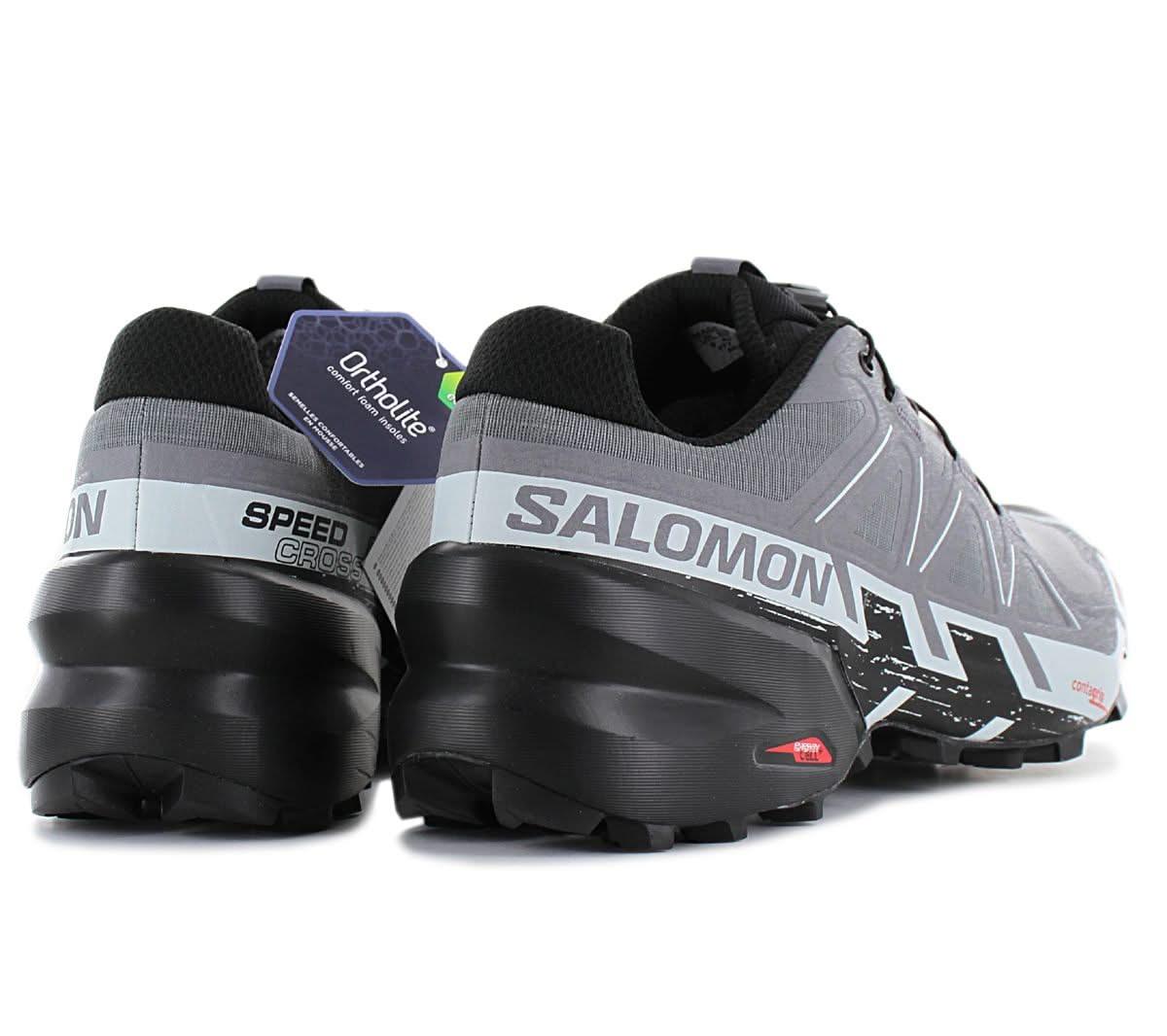 Salomon Speedcross 6 - Herren Trail - Running Schuhe Laufschuhe Grau 417380 - Brandstyle24
