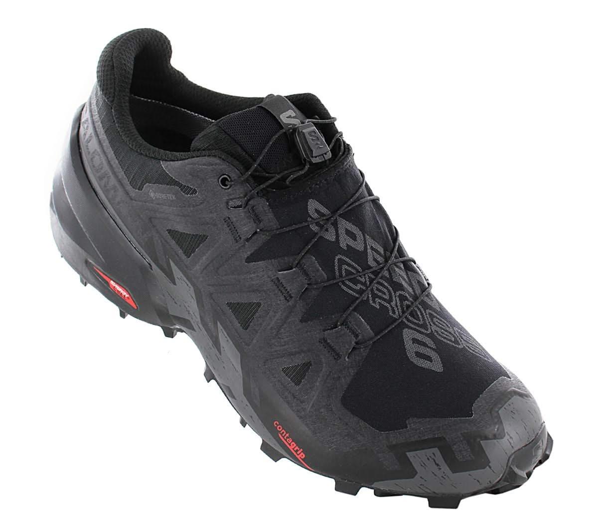 Salomon Speedcross 6 GTX - GORE - TEX - Herren Trail - Running Schuhe Laufschuhe Schwarz 417386 - Brandstyle24