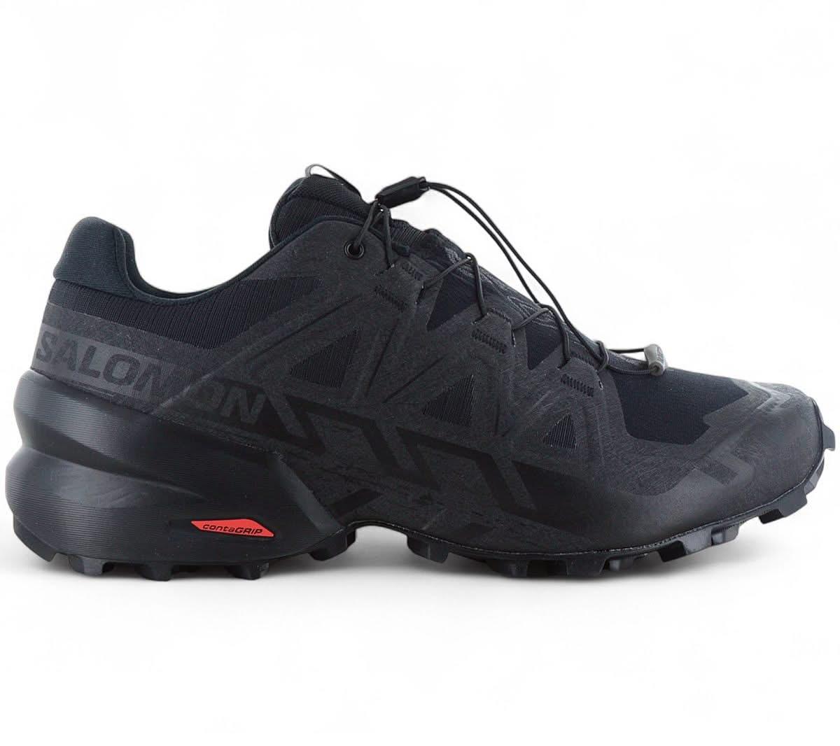 Salomon Speedcross 6 WIDE - Herren Trail - Running Schuhe Laufschuhe Schwarz 417440 - Brandstyle24