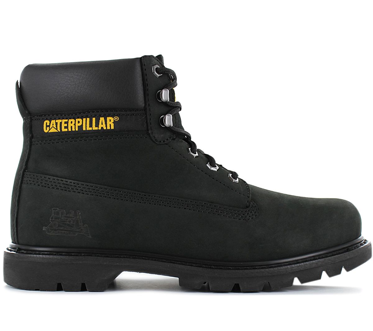 CAT Caterpillar Colorado 6 inch Boots - Herren Winter Stiefel Leder Schwarz 44100909