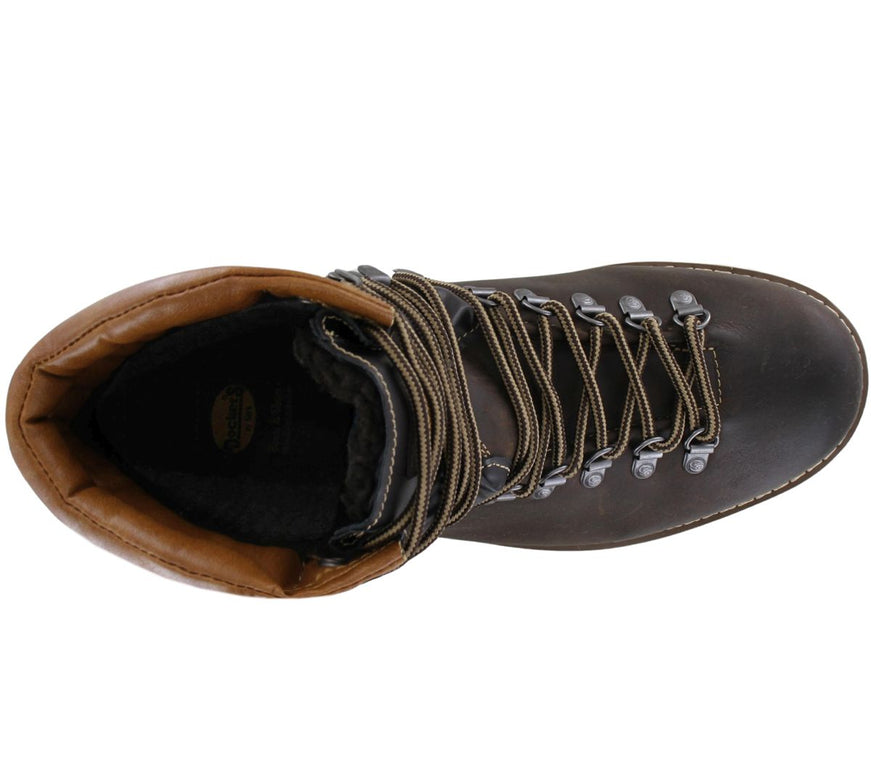 DOCKERS by Gerli Boots - Trekkinglaarzen heren gevoerde bergschoenen leer bruin 45NB104-400360