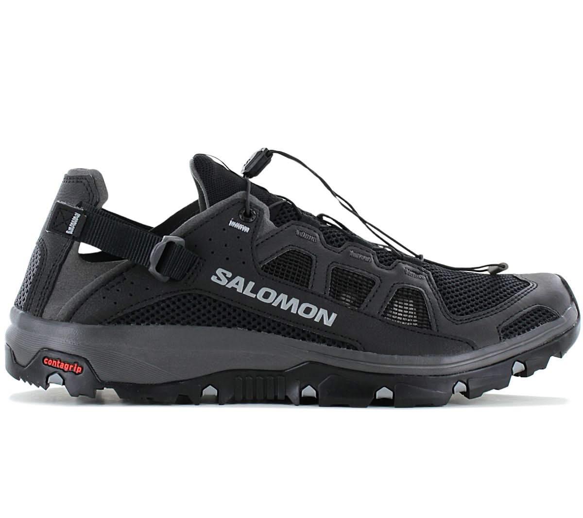 Salomon Techamphibian 5 - Herren Amphibienschuhe Outdoor Schuhe Schwarz 471151 - Brandstyle24
