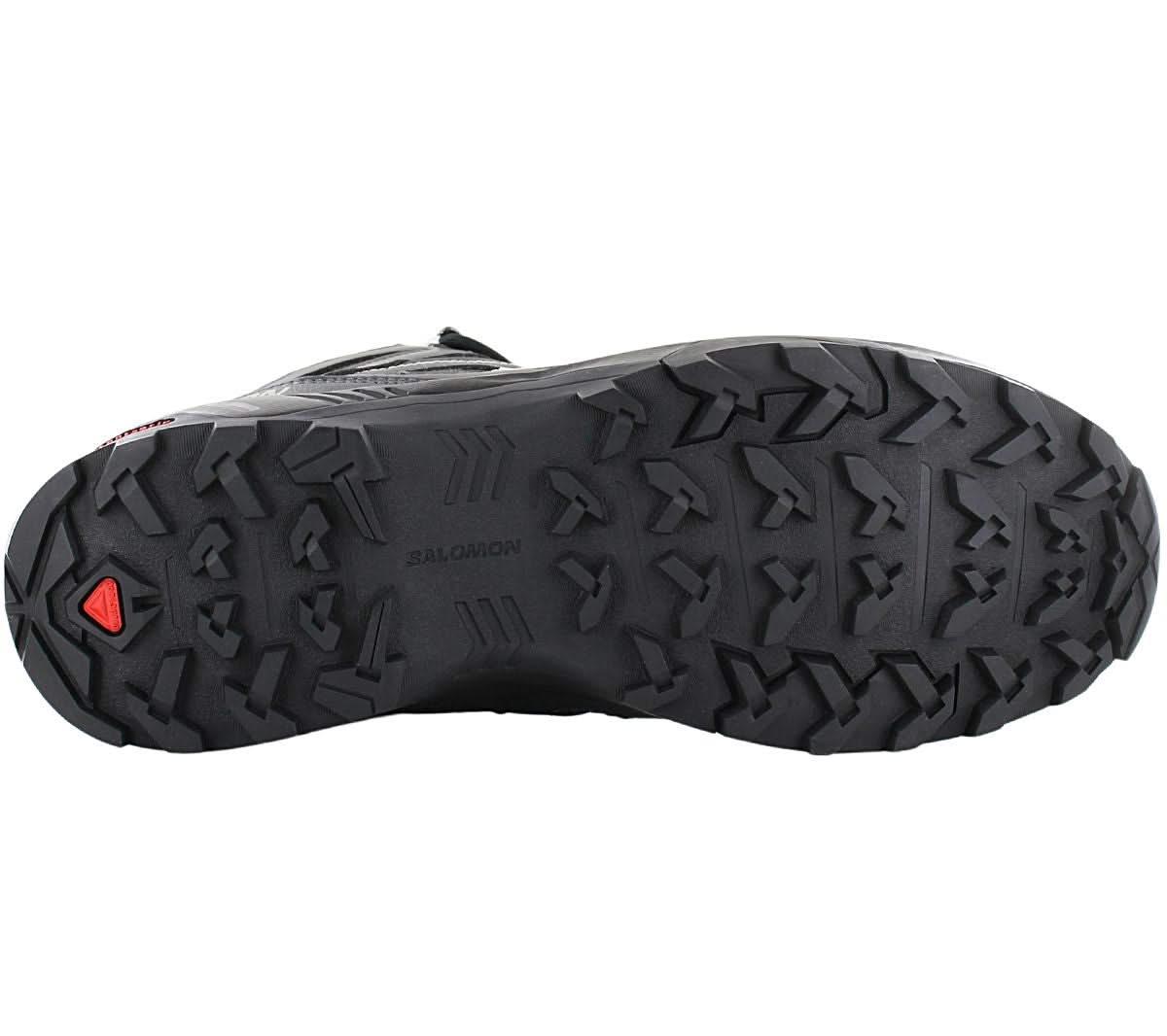 Salomon X Braze Mid GTX - GORE - TEX - Herren Wanderschuhe Schwarz - Grau 471748 - Brandstyle24