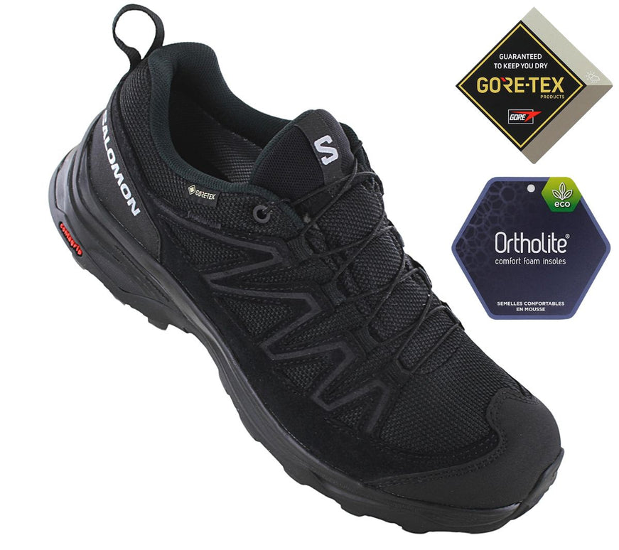 Salomon X Ward Ltr GTX W - GORE-TEX - Damen Wanderschuhe Schwarz 471826