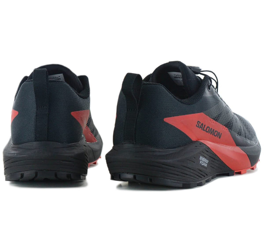 Salomon SENSE RIDE 5 - Trailrunningschoenen heren, hardloopschoenen zwart 472143