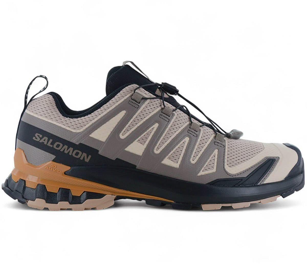 Salomon XA PRO 3D V9 - Herren Wanderschuhe Trail - Running Schuhe Beige 472720 - Brandstyle24