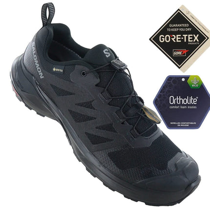 Salomon X ADVENTURE GTX - GORE-TEX - Herren Trail-Running Outdoor Schuhe Schwarz 473211 - Brandstyle24