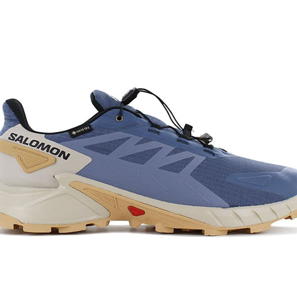 Salomon Supercross 4 GTX - GORE-TEX - Men's Trail Running Shoes Running Shoes Blue 473861