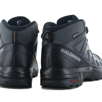 Salomon X Braze Mid GTX - GORE-TEX - Herren Wanderschuhe Grau-Schwarz 474305