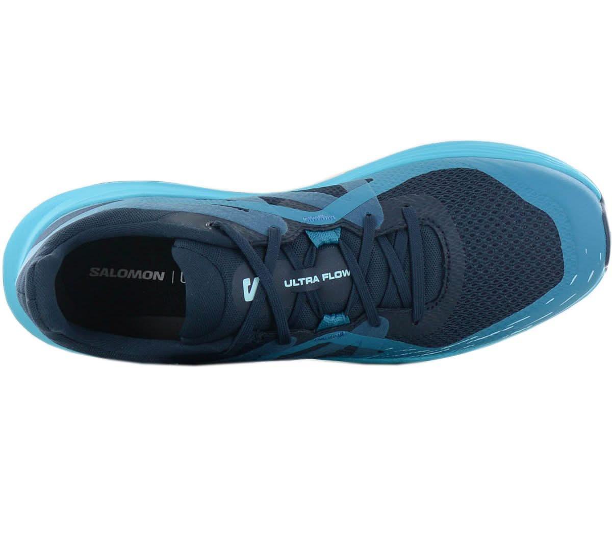 Salomon Ultra Flow - Herren Trail - Running Schuhe Laufschuhe Blau 474852 - Brandstyle24