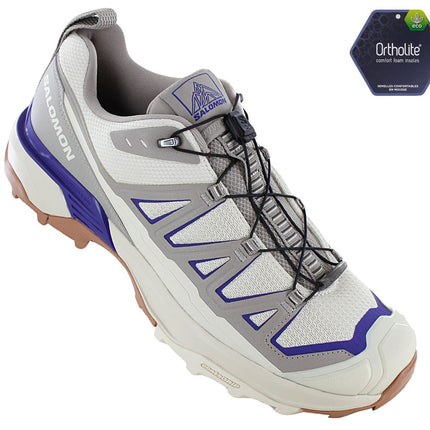 Salomon X ULTRA 360 EDGE - Chaussures de randonnée en plein air pour hommes Crème-Blanc 475262