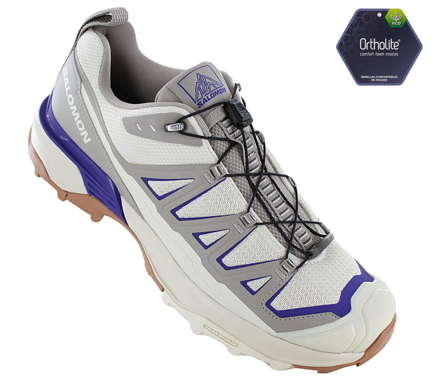 Salomon X ULTRA 360 EDGE - Chaussures de randonnée en plein air pour hommes Crème-Blanc 475262