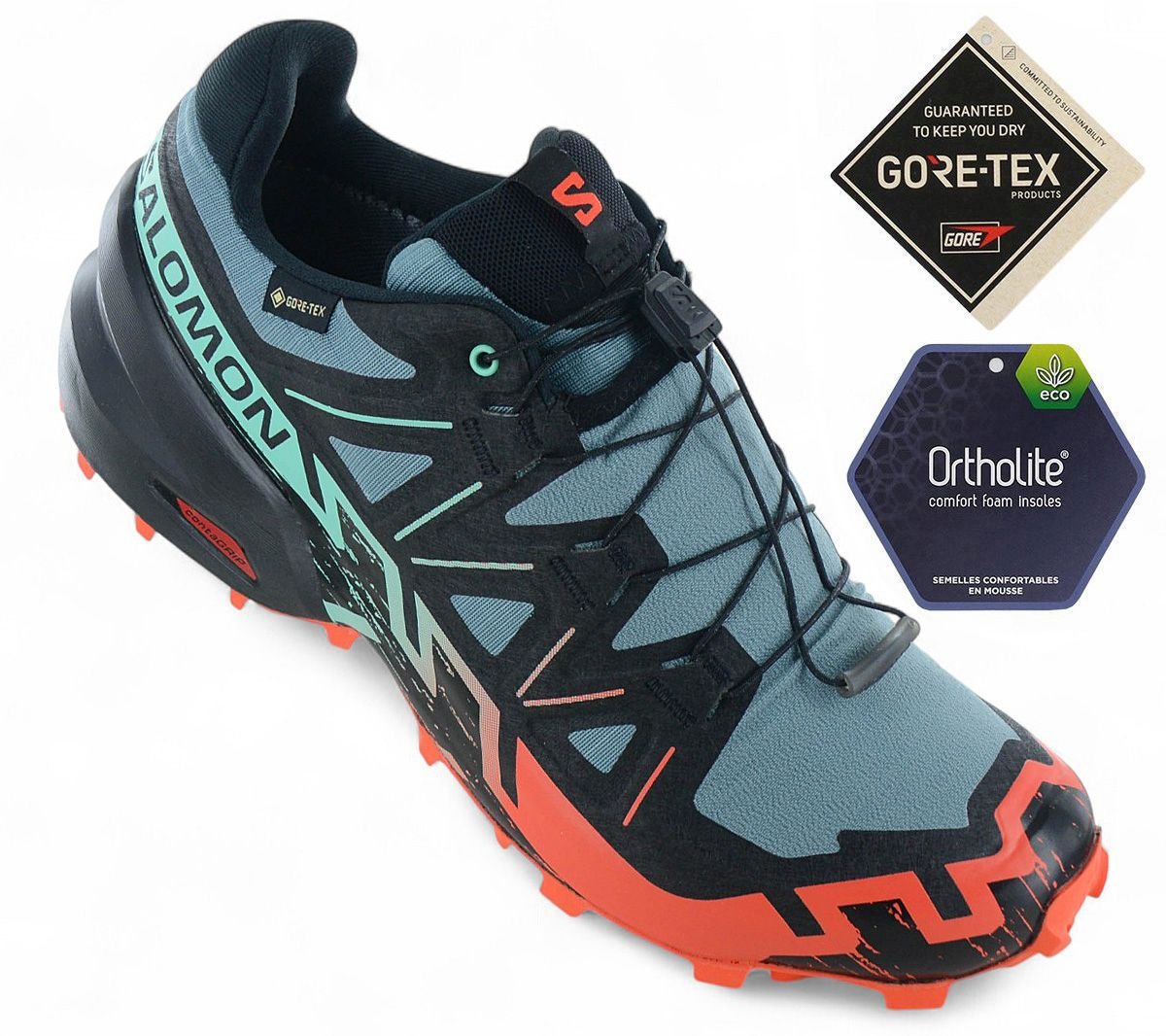 Salomon Speedcross 6 GTX - GORE - TEX - Herren Trail - Running Schuhe Laufschuhe 477013 - Brandstyle24