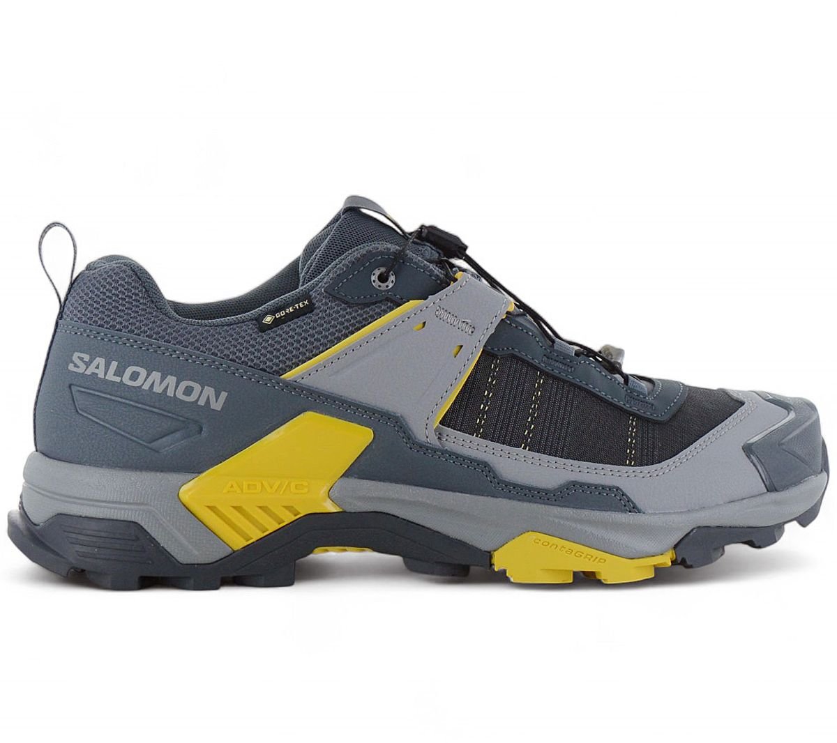 Salomon X ULTRA 5 GTX - GORE - TEX - Herren Wanderschuhe Trekking Schuhe Grau 477259 - Brandstyle24
