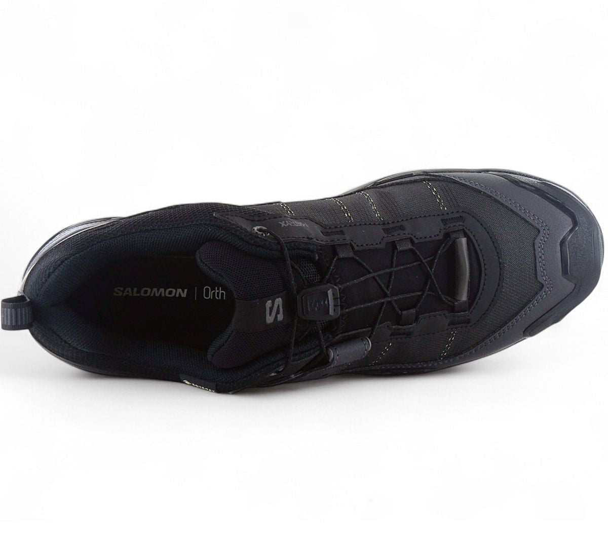 アディダス　ゴルフ　シューズ　ウィメンズ 22.5cm コードカオス 25 ボア salomon◇ローカットスニーカー/27cm/BLK/475994 サロモン スニーカー