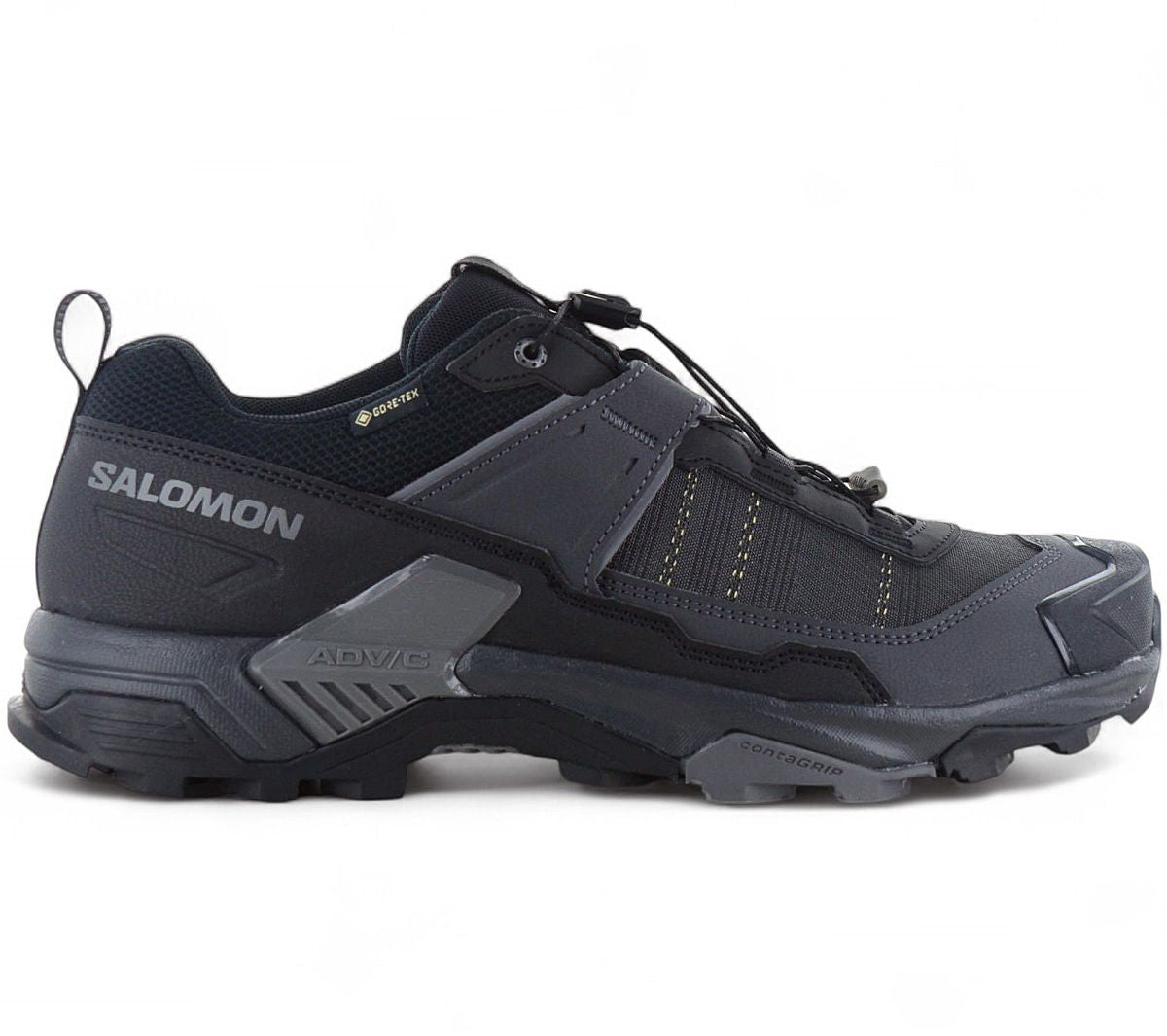 Salomon X ULTRA 5 WIDE GTX - GORE-TEX - Herren Wanderschuhe Trekking Schuhe Schwarz 477274
