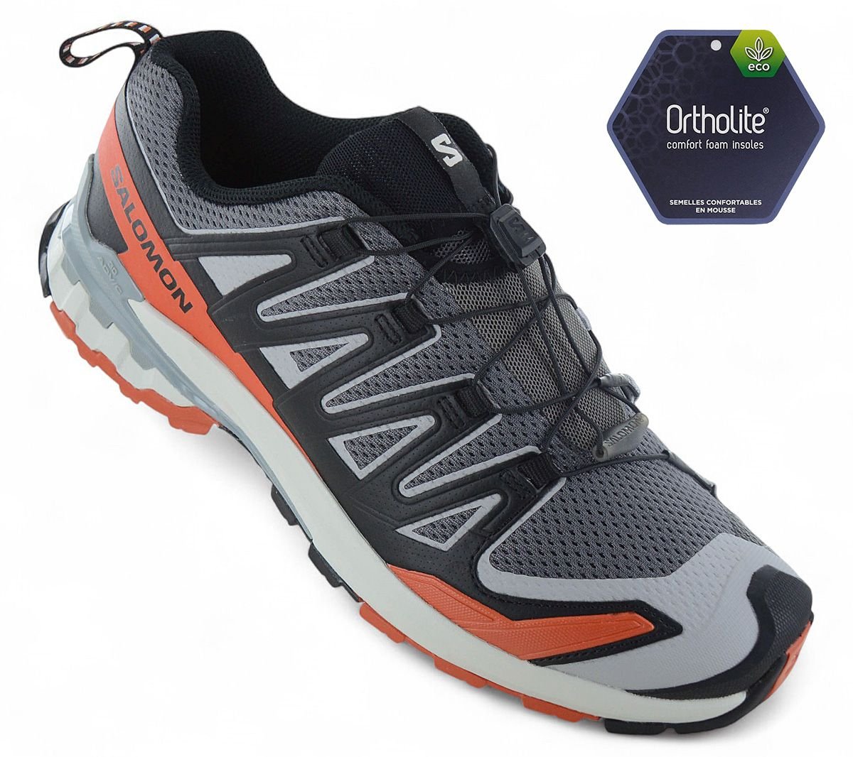 Salomon XA PRO 3D V9 - Herren Wanderschuhe Trail - Running Schuhe Grau 477476 - Brandstyle24