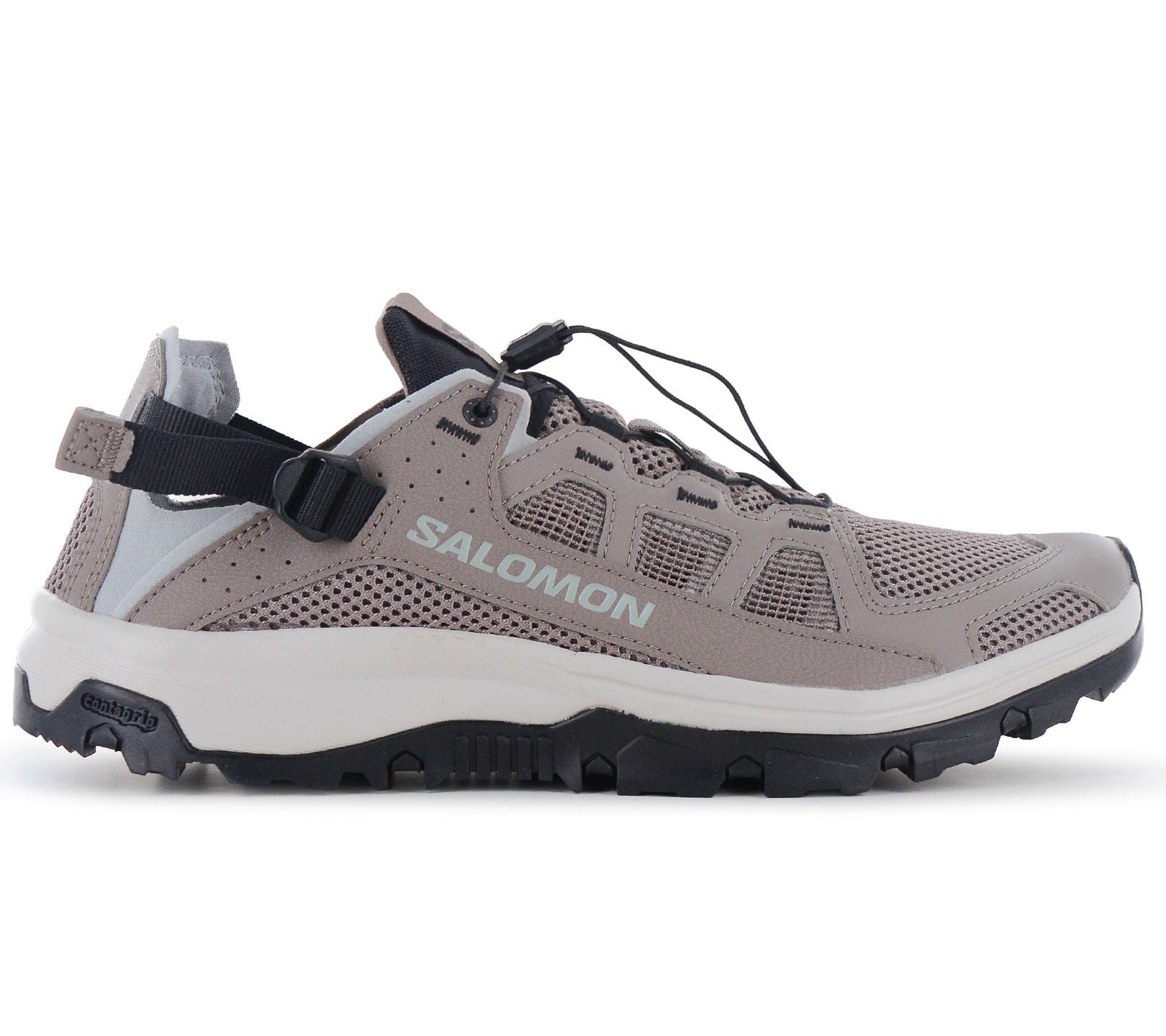 Salomon Techamphibian 5 - Herren Outdoor Sandalen Wasser Schuhe Braun 491042