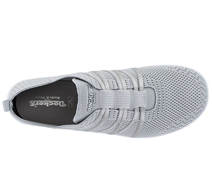 DOCKERS by Gerli 50BA203 - Women's Barefoot Shoes Slip-On Shoes Gray 780210