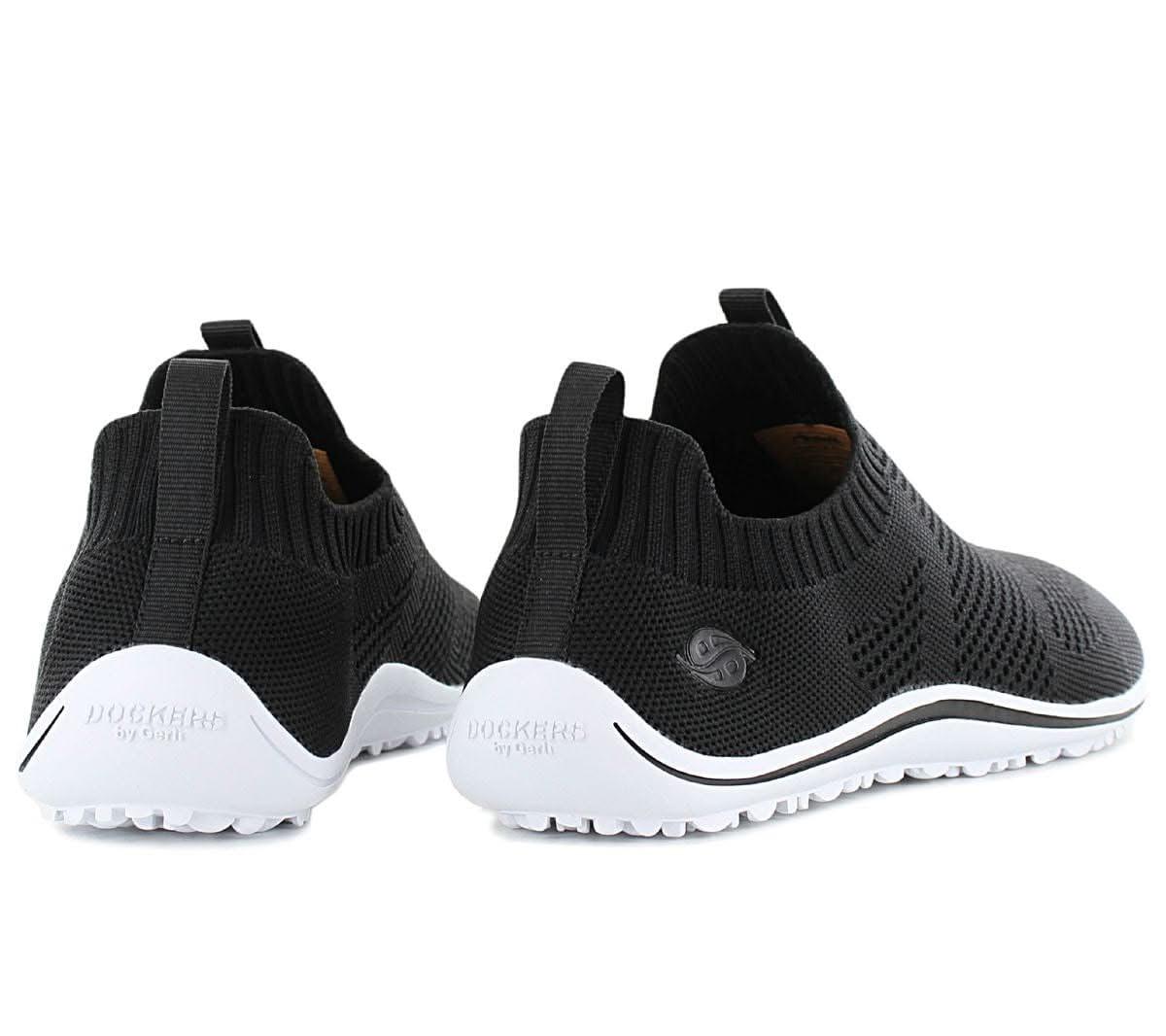 DOCKERS by Gerli 50BF001 Scarpe Slip-On da uomo a piedi nudi nere 70