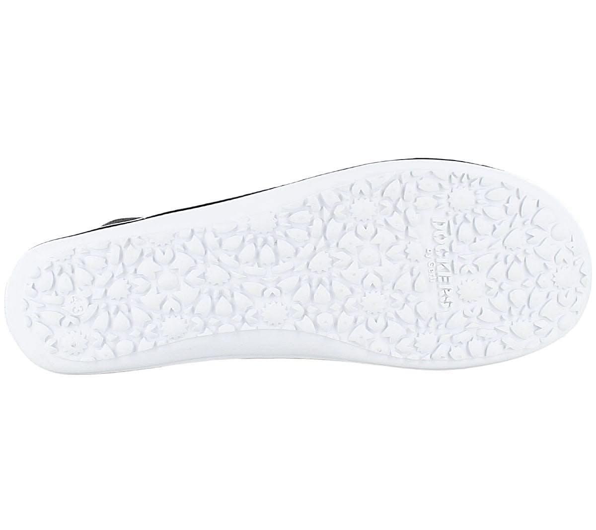 DOCKERS by Gerli 50BF001 - Herren Barfußschuhe Slip - On Schuhe Schwarz 700100 - Brandstyle24