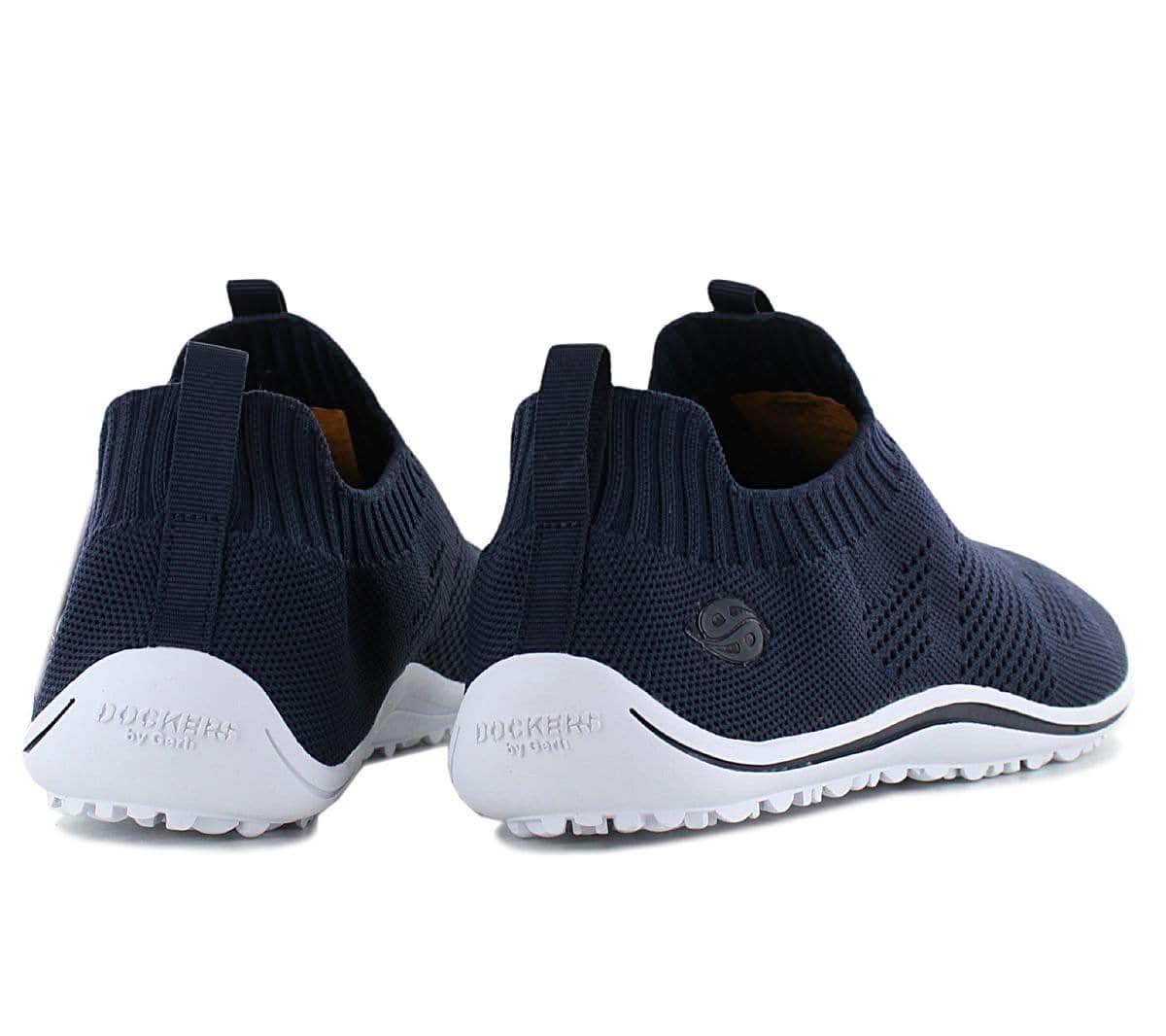 DOCKERS by Gerli 50FB001 - Herren Barfußschuhe Slip - On Schuhe Blau 700660 - Brandstyle24