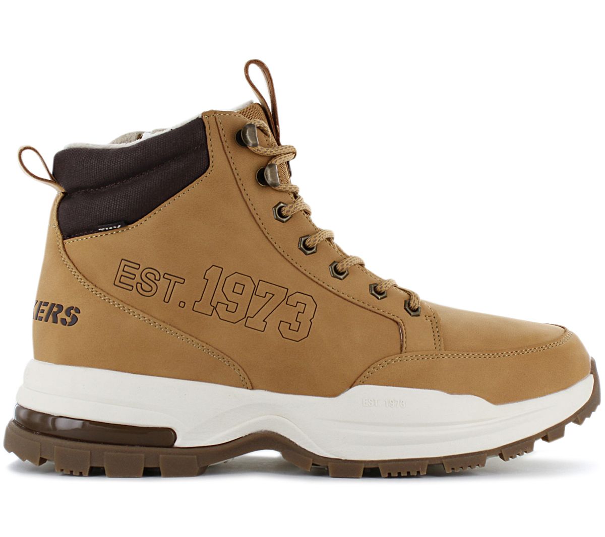 DOCKERS by Gerli Boots - Herren Winter Stiefel Schuhe Gefüttert Braun 51FY106-630910