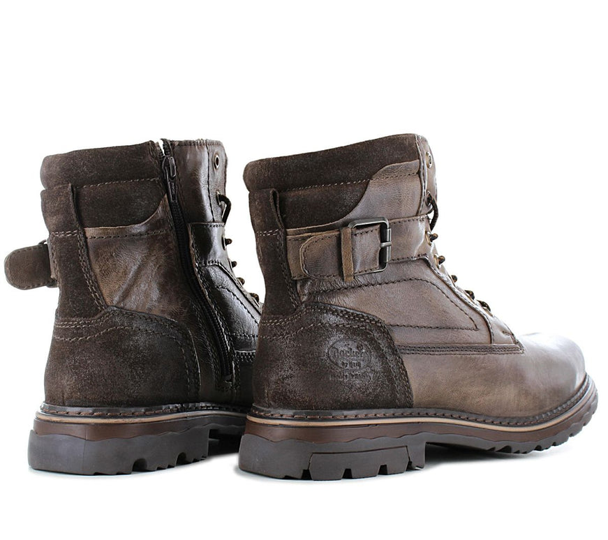 DOCKERS by Gerli Boots - Herren Winter Stiefel Boots Gefüttert Leder Braun 51GL102-140300