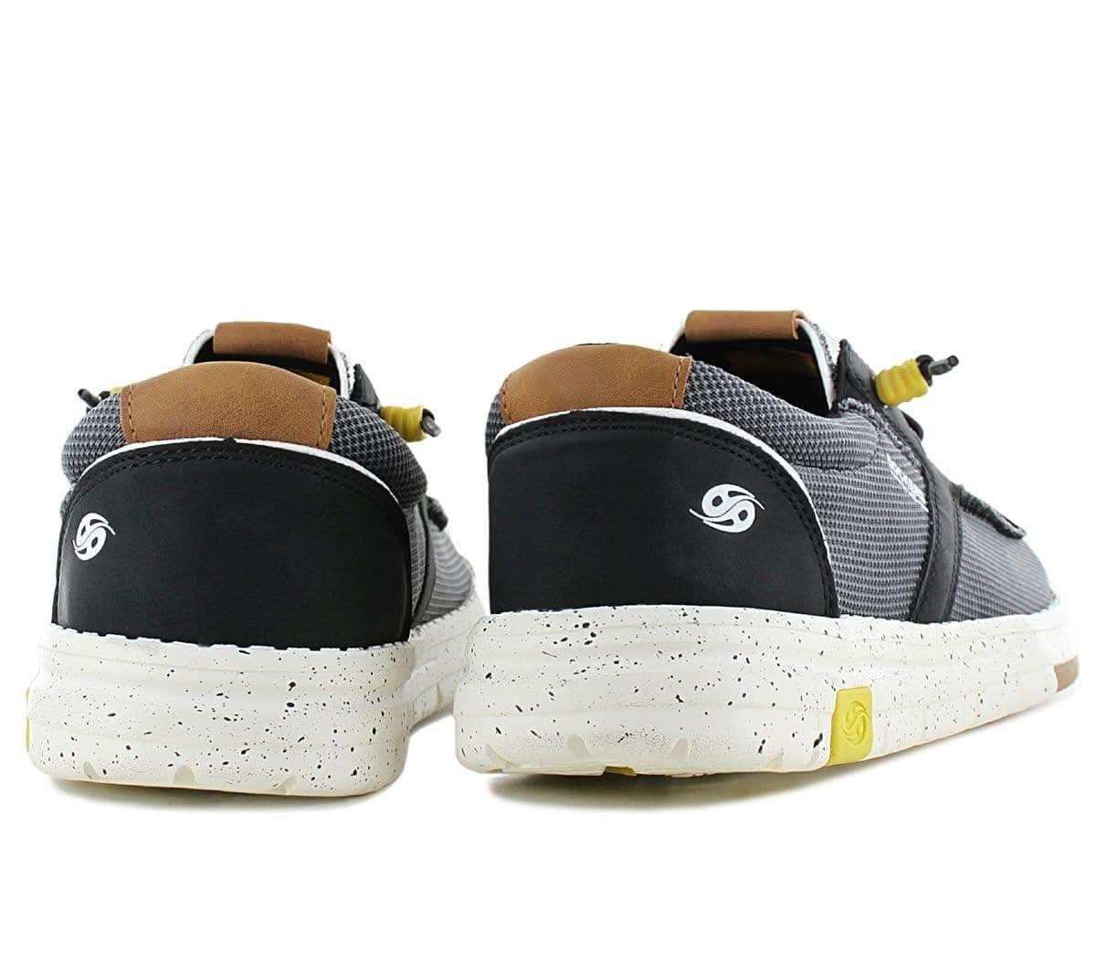 DOCKERS by Gerli 52AA002 - Herren Mokassin Espadrilles Schuhe Schwarz - Grau 700100 - Brandstyle24