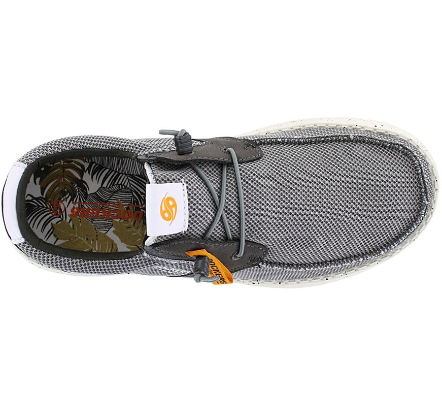 DOCKERS by Gerli 52AA002 - Chaussures Espadrilles Mocassin Pour Homme Gris 700200