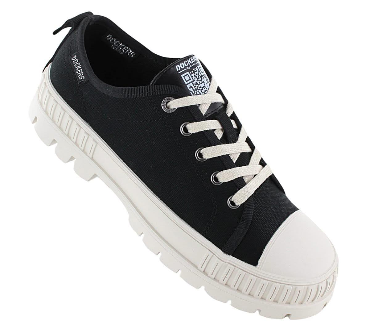 DOCKERS by Gerli 52KC201 - Damen Freizeit Schuhe Canvas Schwarz 52KC201 - 710100 - Brandstyle24