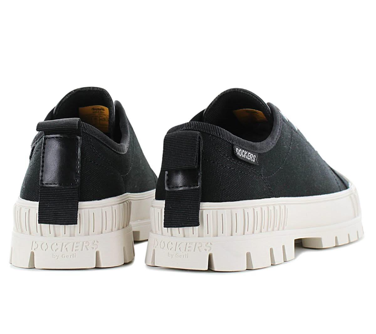 DOCKERS by Gerli 52KC201 - Damen Freizeit Schuhe Canvas Schwarz 52KC201 - 710100 - Brandstyle24