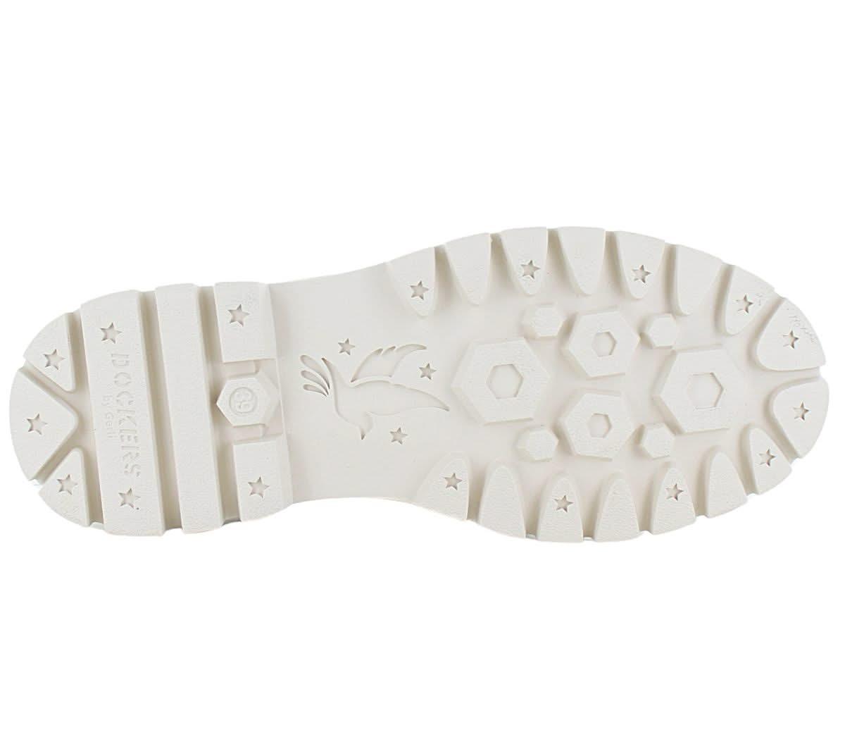 DOCKERS by Gerli 52KC201 - Damen Freizeit Schuhe Canvas Beige 710400 - Brandstyle24