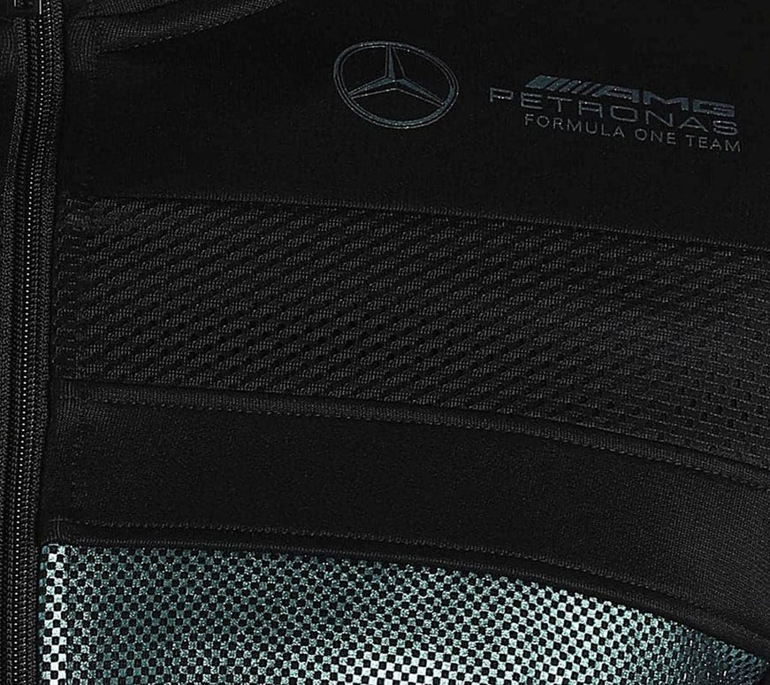 Puma Mercedes AMG Petronas Motorsport Metal Energy Race Jacket - Trainingsjack Zwart 536420-01