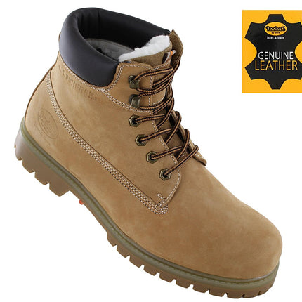 DOCKERS by Gerli Boots - Heren winterlaarzen gevoerde schoenen leer 53AX103-300910